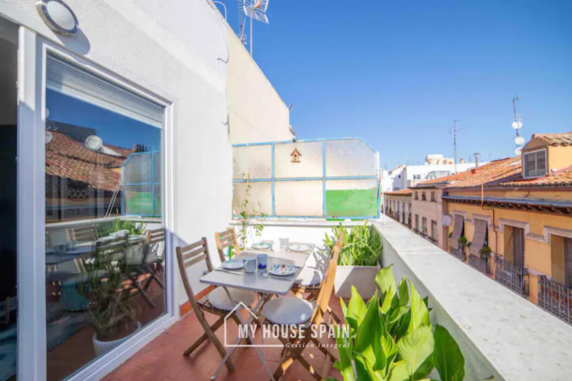 Myhousespain - Modern Penthouse Close To Gran Via - Big Terrace Madryt Zewnętrze zdjęcie