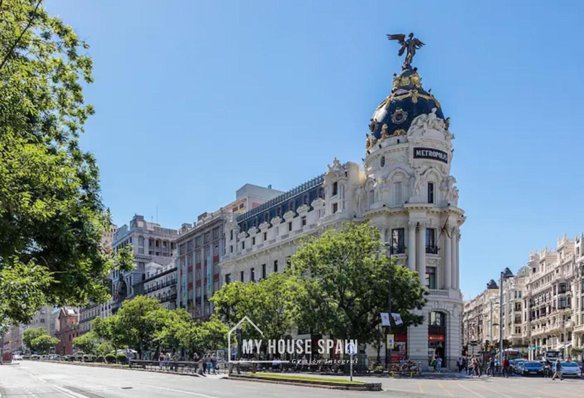 Myhousespain - Modern Penthouse Close To Gran Via - Big Terrace Madryt Zewnętrze zdjęcie