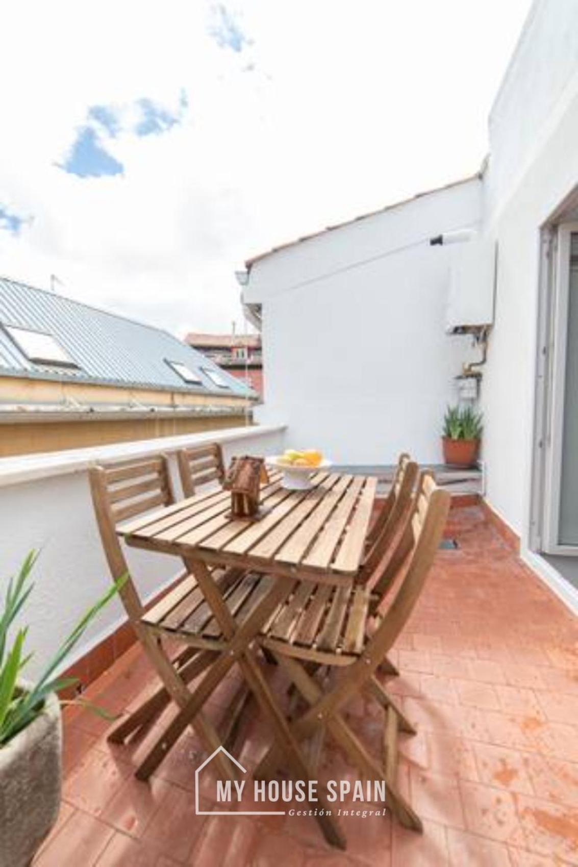 Myhousespain - Modern Penthouse Close To Gran Via - Big Terrace Madryt Zewnętrze zdjęcie